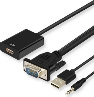 Alfais 4310 VGA to HDMI Dönüştürücü