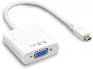 Alfais 4549 Micro HDMI to VGA Dönüştürücü