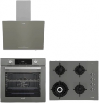 Arçelik Yeni Grion Ankastre Set OCD T 651 DWG + AFC 340 G + ADE 606-2 G
