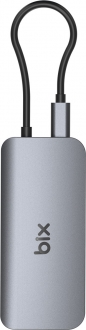Bix BX10HB Pro Type-C to USB 3.2 HDMI PD SD TF RJ45 Dönüştürücü