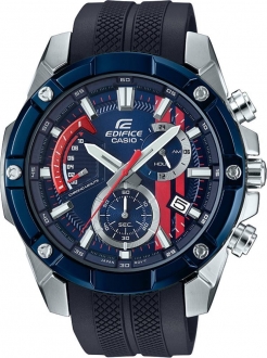 Casio Edifice EFR-559TRP-2ADR Kol Saati (Gri / Lacivert)