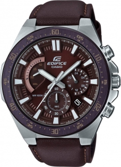 Casio Edifice EFR-563BL-5AVUDF Kol Saati (Kahverengi)
