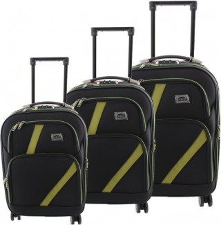 ÇÇS 069 3'lü Valiz Seti