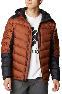 Columbia Labyrinth Loop Hooded Erkek Şişme Mont (Grizzly Bear)