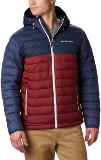 Columbia Powder Lite Hooded Erkek Şişme Mont (Red Jasper)