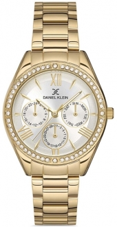 Daniel Klein DK013803E-02 Kol Saati (Çelik / Altın)