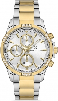 Daniel Klein EDK.1.10053.4 Kol Saati (Çelik / Altın / Gri)