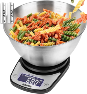 Duronic KS5000 BK/SS Mutfak Terazisi