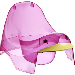 Follow Me Şeffaf Ördek Oturak Lazımlık