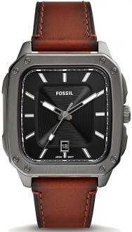Fossil FS5934 Kol Saati (Deri / Koyu Gri)