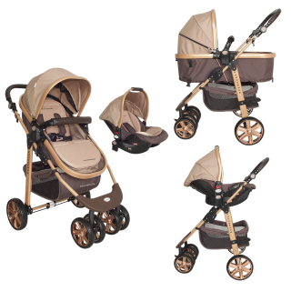 Funny Duck FD-5540 Gold Bebek Arabası