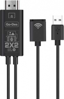 Go Des GD-8276 Wireless USB-A to HDMI Dönüştürücü
