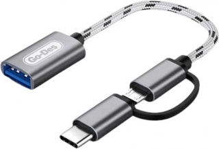 Go Des GD-CT033 USB 3.0 to Micro Type-C OTG Dönüştürücü