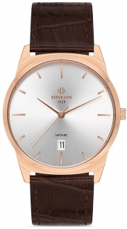 Hislon CL122R-02KR Kol Saati (Deri / Bronz)