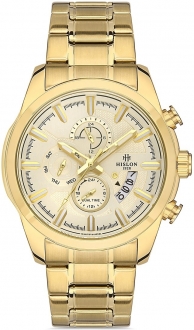 Hislon DT130G-08SG Kol Saati (Çelik / Altın)