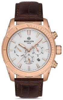 Hislon DT133R-02KR Kol Saati (Deri / Bronz)
