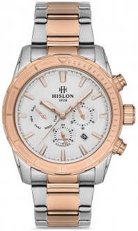 Hislon DT133R-02SR Kol Saati (Çelik / Gri / Bronz)