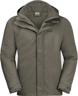 Jack Wolfskin Gotland 3IN1 Erkek Mont (Grape Leaf)