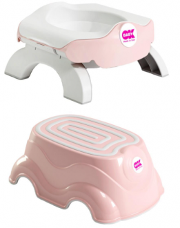 OkBaby Roady Katlanabilir Basamak ve Oturak Seti Klozet Adaptörü