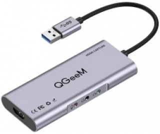 QGeeM HDMI USB 3.0 to HDMI AUX Dönüştürücü