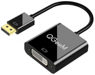 QGeeM QG-HD24 DVI to DisplayPort Dönüştürücü
