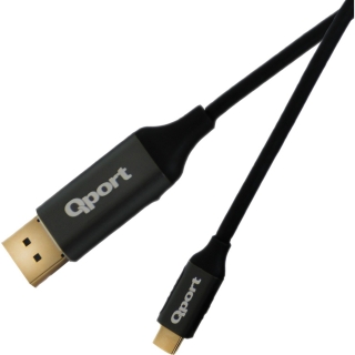 Qport Q-THD Type-C to DisplayPort Dönüştürücü