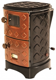 Sabah S37-T Turbo Şömine Soba (Tuğla)