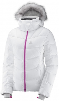 Salomon Icetown W Kadın Şişme Mont (White Heather)