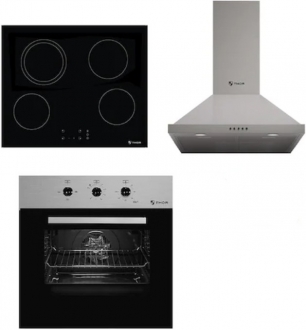 Teka Thor Milano İnox Ankastre Set KBC 64710 TCS BK + TO 663 SS + ACW 63020 KOS IX