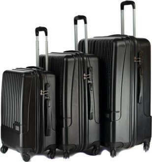 Wexta WX-230 Silver Plus 3'lü Valiz Seti