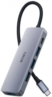 Wiwu Alpha A541BC 5in1 Type-C Dönüştürücü