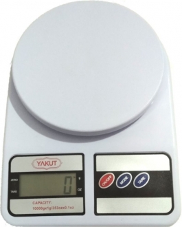 Yakut 7698 Mutfak Terazisi (Beyaz)