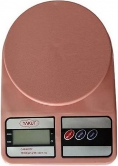 Yakut 7698 Mutfak Terazisi (Pembe)